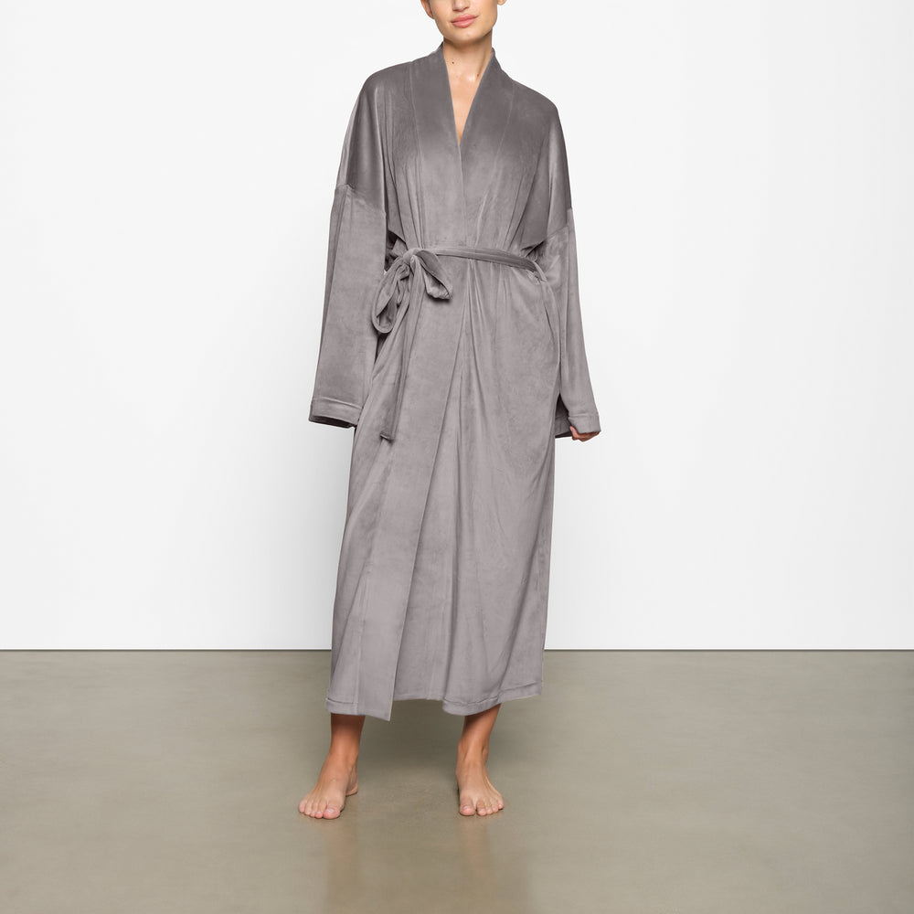 Skims VELOUR WRAP Župan Siva | SYVH-50128