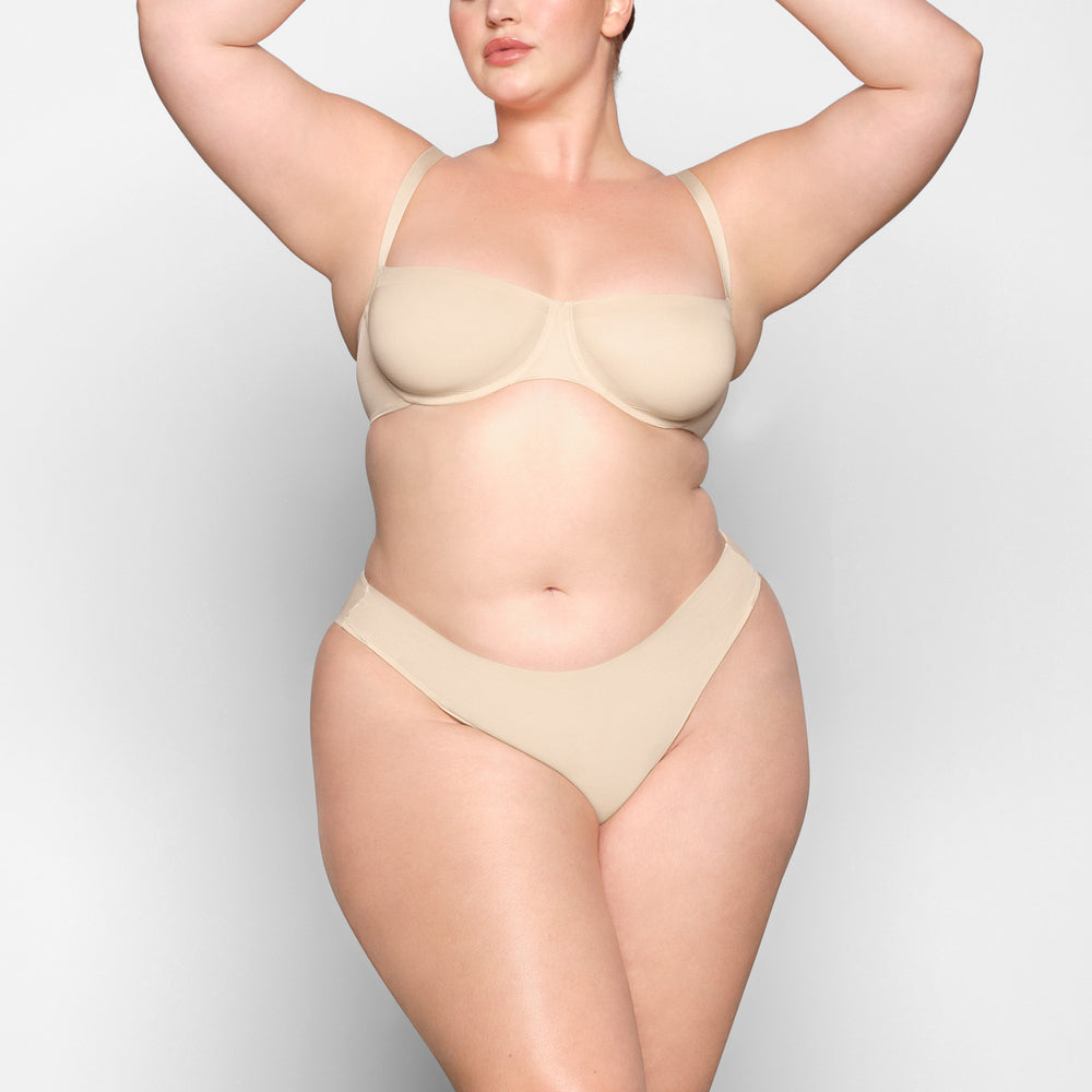 Skims WEIGHTLESS Bikini Hnede | TUKM-16942
