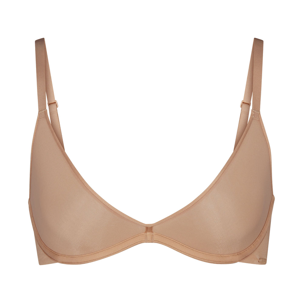 Skims WEIGHTLESS Scoop Neck Bra Béžové | BYEW-86140