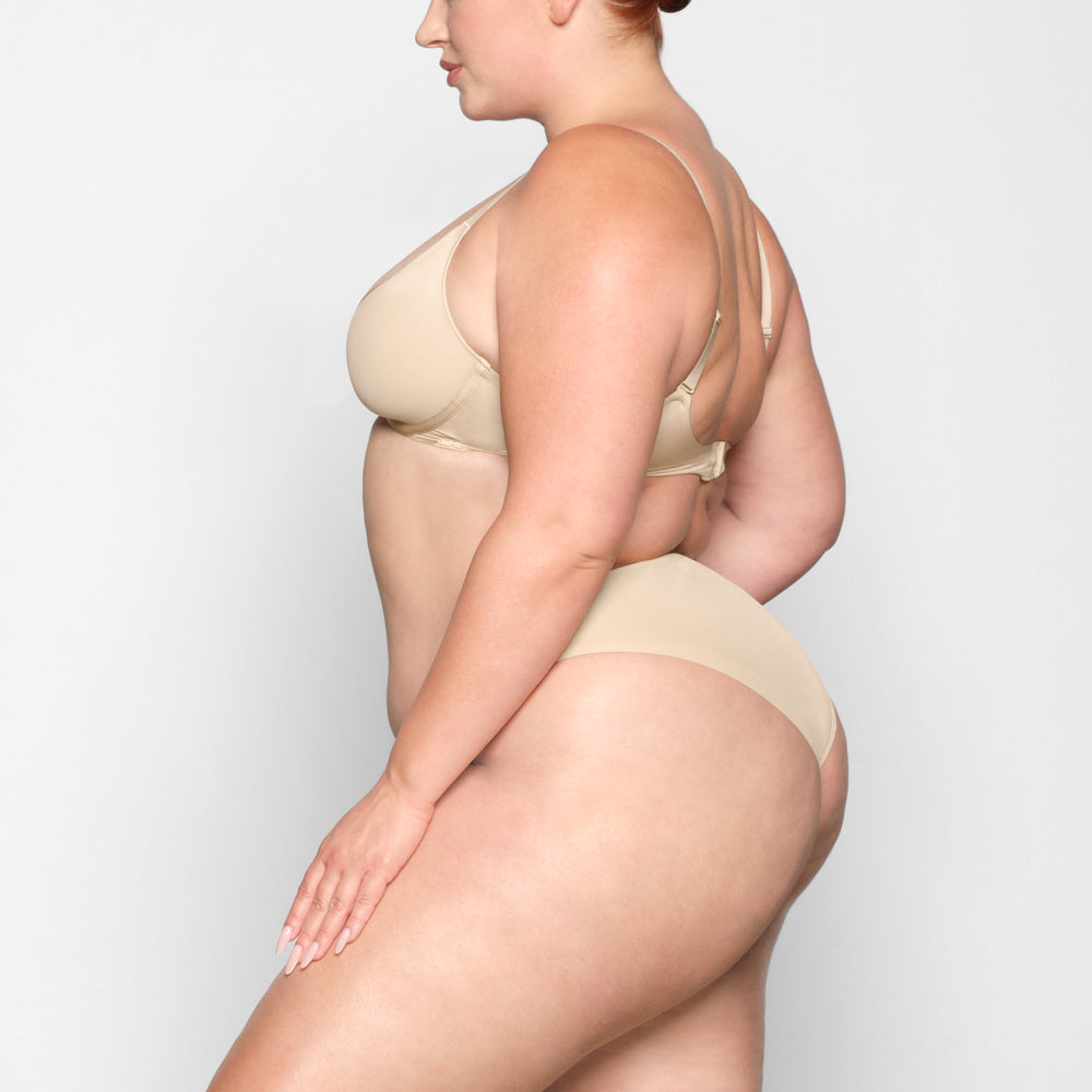 Skims WEIGHTLESS Scoop Neck Bra Hnede | DWGO-47530