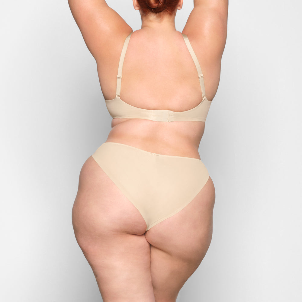 Skims WEIGHTLESS Scoop Neck Bra Hnede | DWGO-47530