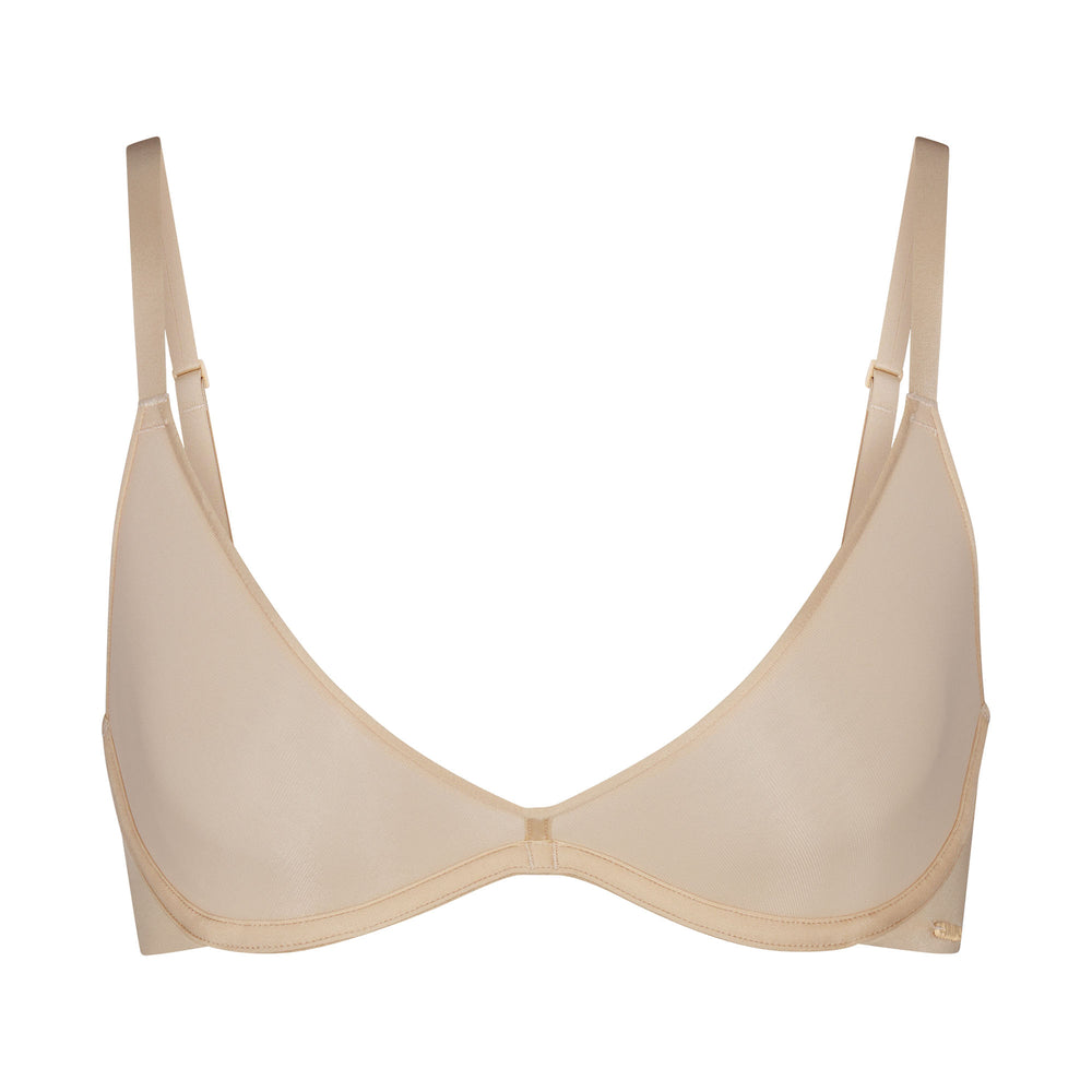 Skims WEIGHTLESS Scoop Neck Bra Hnede | DWGO-47530