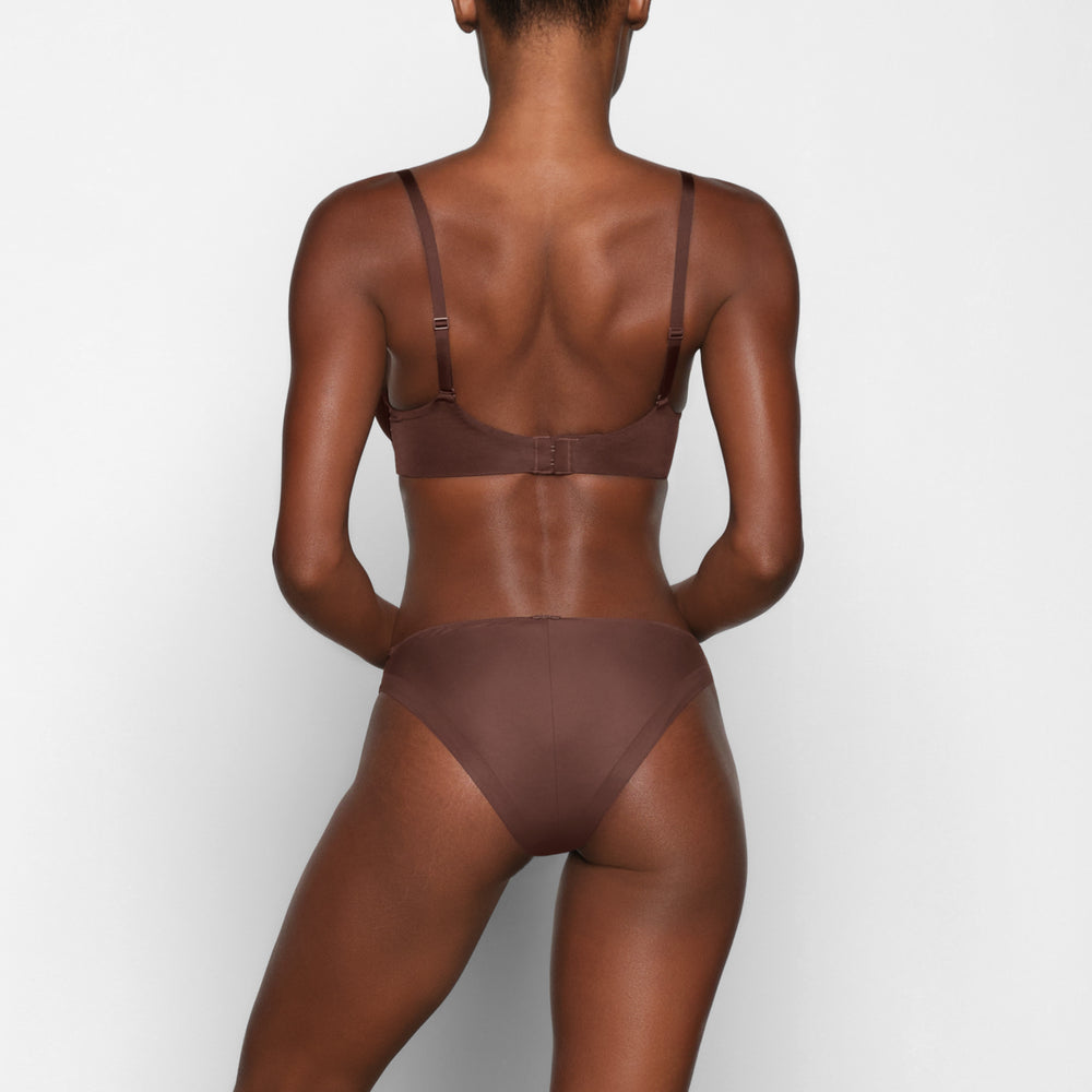 Skims WEIGHTLESS Scoop Neck Bra Čokoláda | HJOV-74806