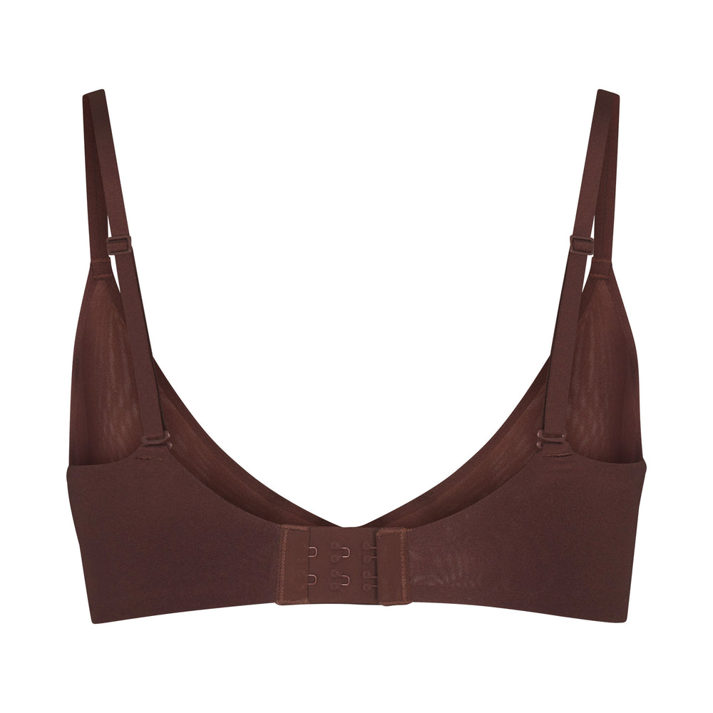 Skims WEIGHTLESS Scoop Neck Bra Čokoláda | HJOV-74806
