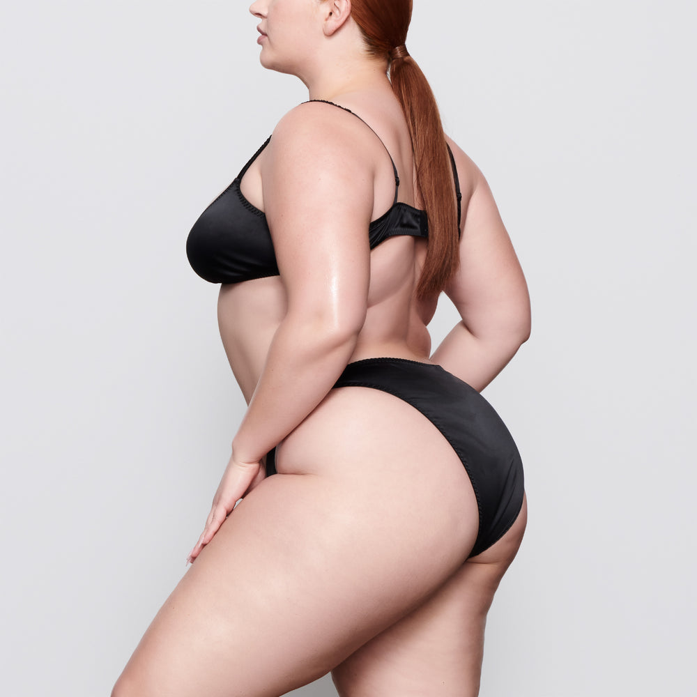 Skims WOVEN SHINE Bikini Čierne | CXHN-05789