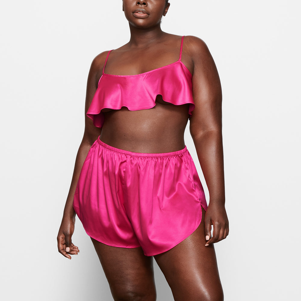 Skims WOVEN SHINE Cami Ruzove | MOSC-05984