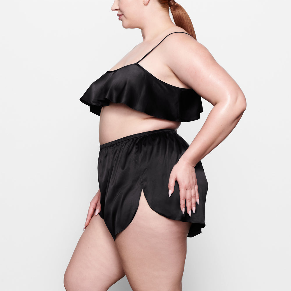 Skims WOVEN SHINE Kratasy Čierne | SAFN-67394