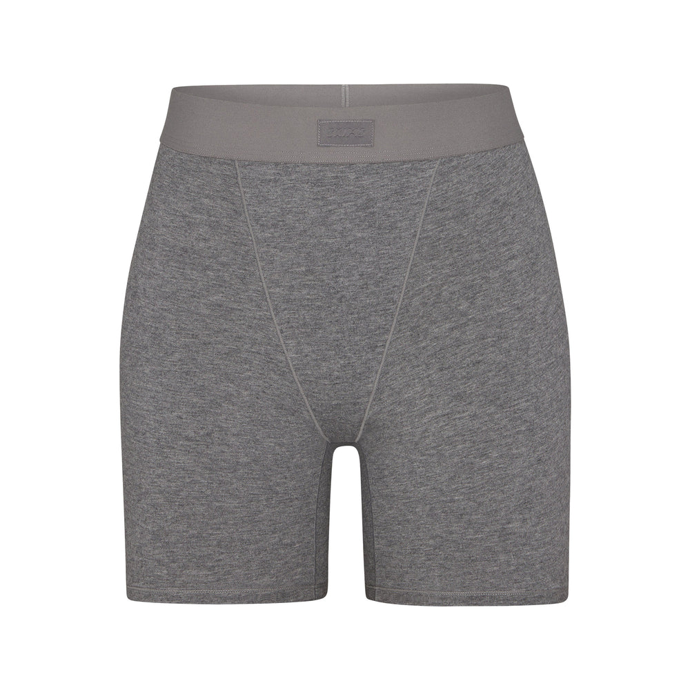Skims BOYFRIEND Boxer Shorts Tmavo Siva | KHAO-16784