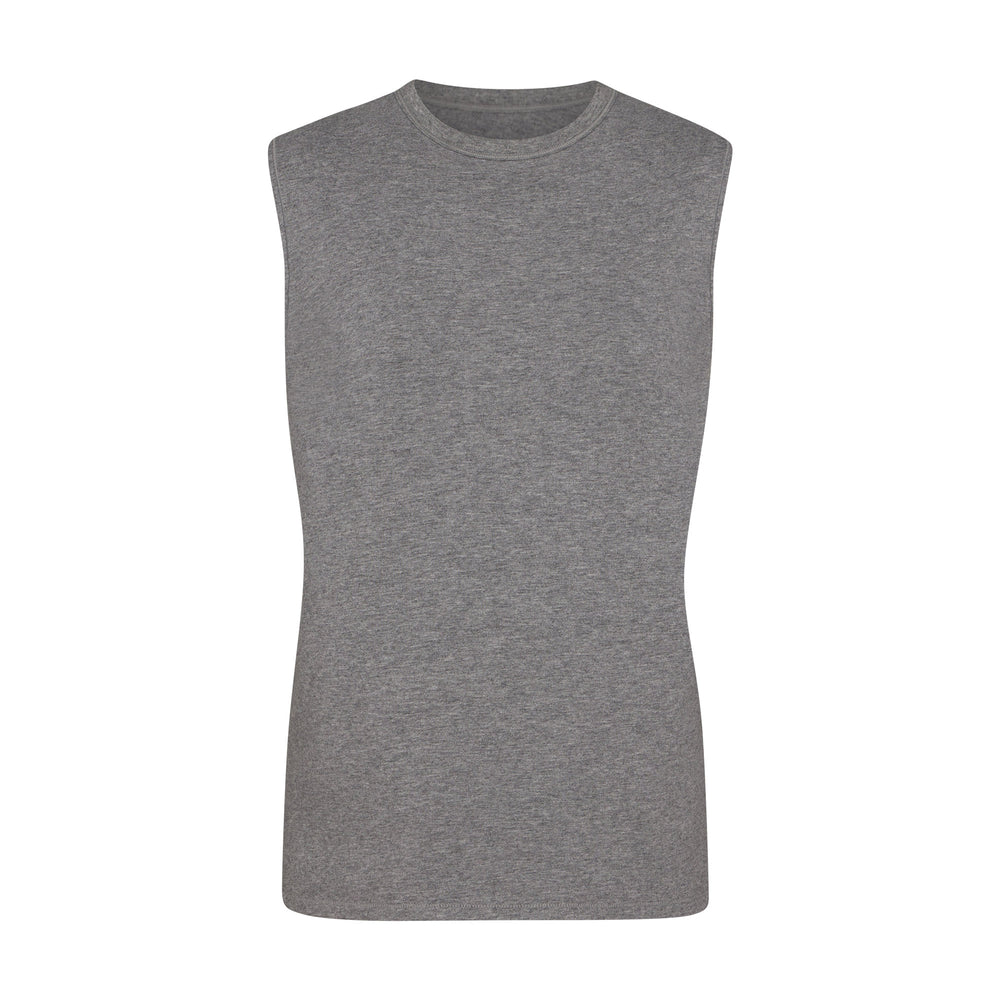 Skims BOYFRIEND MUSCLE Tank Tmavo Siva | EIBT-72480