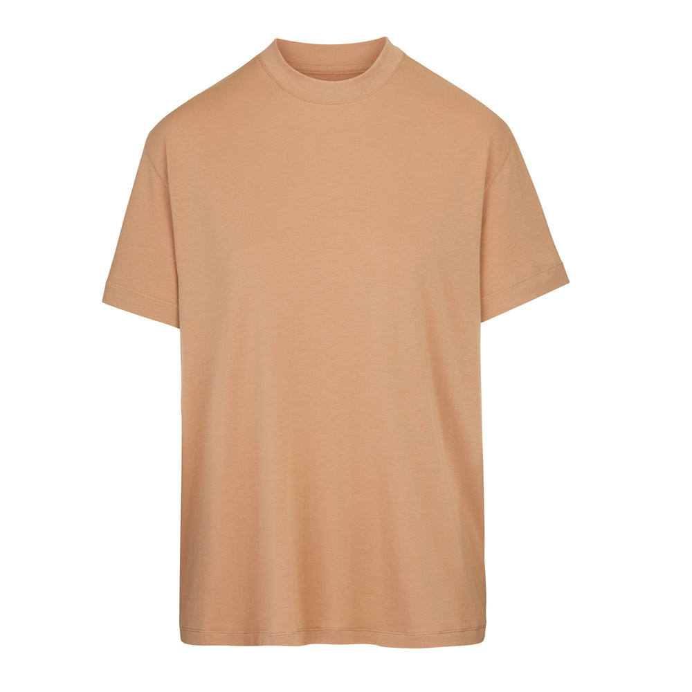 Skims BOYFRIEND T-shirt Béžové | EJAK-73612