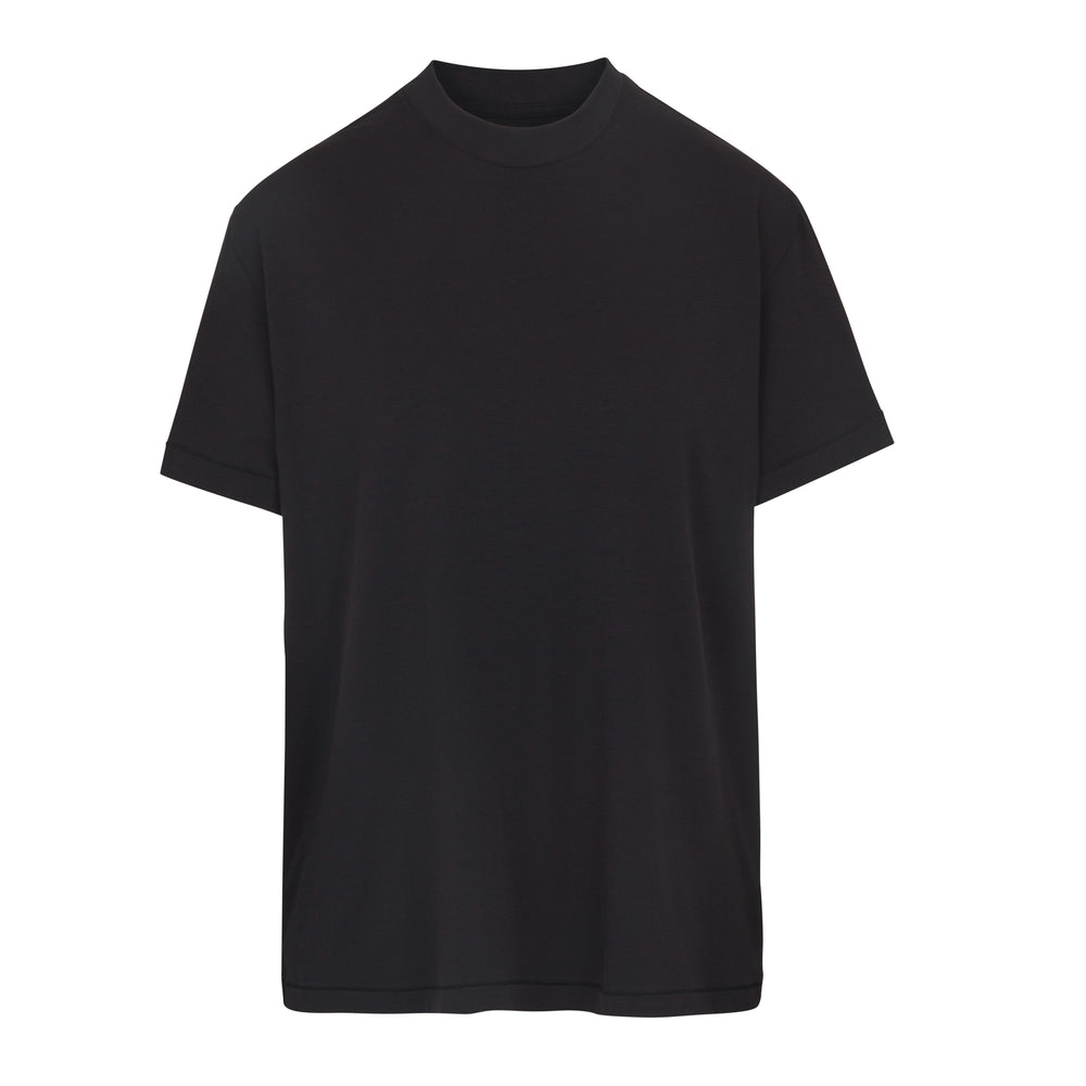 Skims BOYFRIEND T-shirt Čierne | FZMI-42786