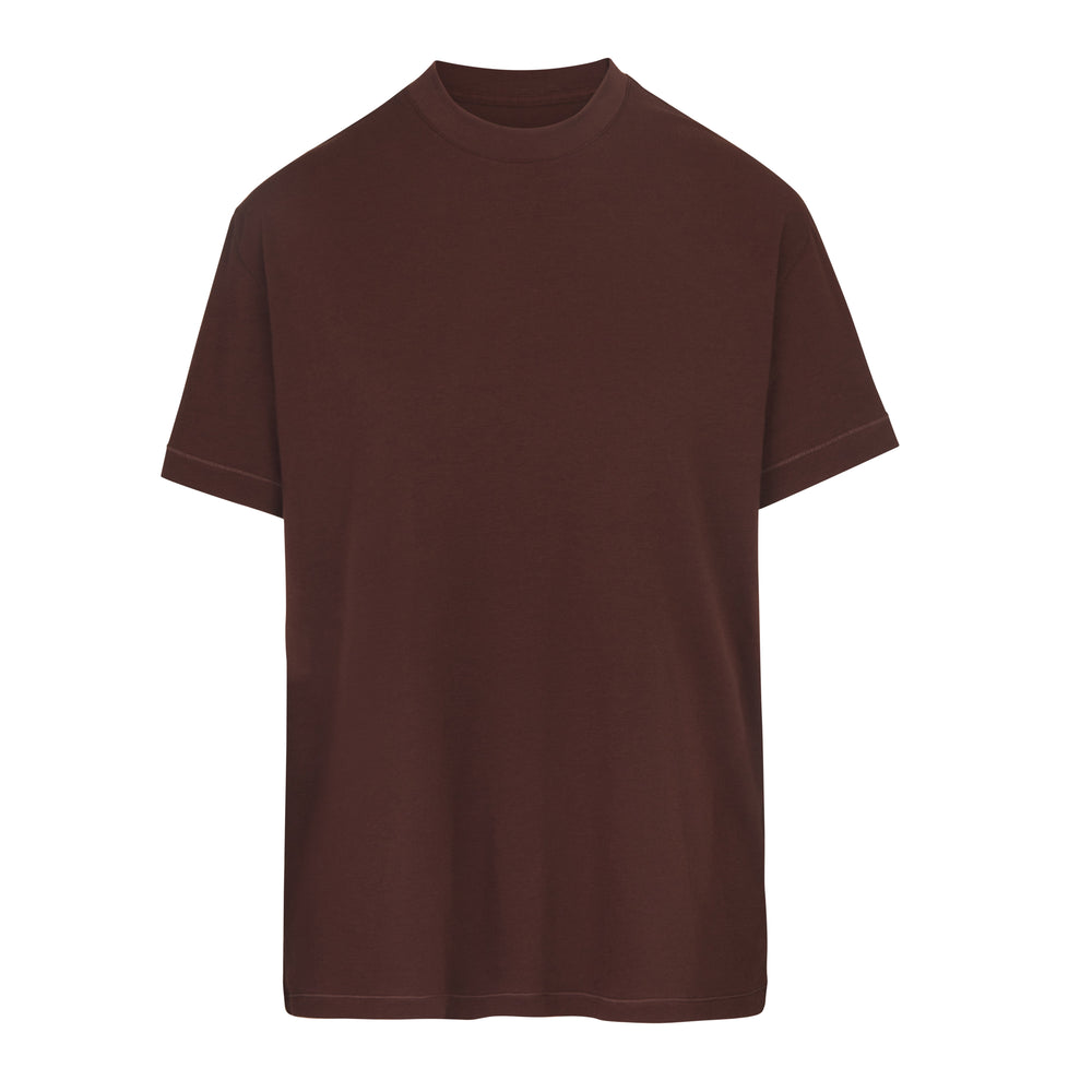 Skims BOYFRIEND T-shirt Čokoláda | TNDL-25134