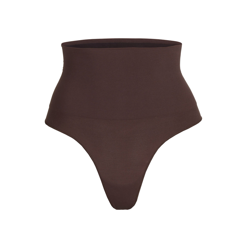 Skims CORE CONTROL Thong Čokoláda | XEQV-58437