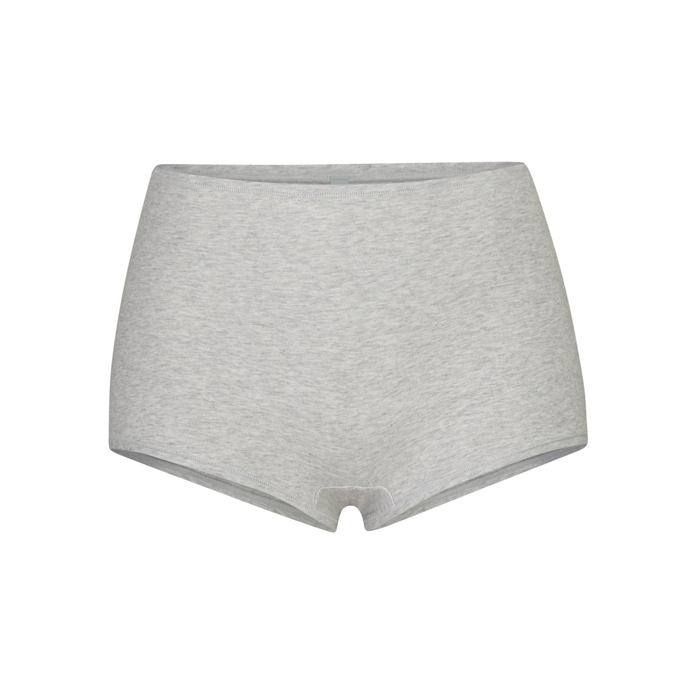 Skims COTTON JERSEY Boy Short Svetlo Siva | VTNO-17629