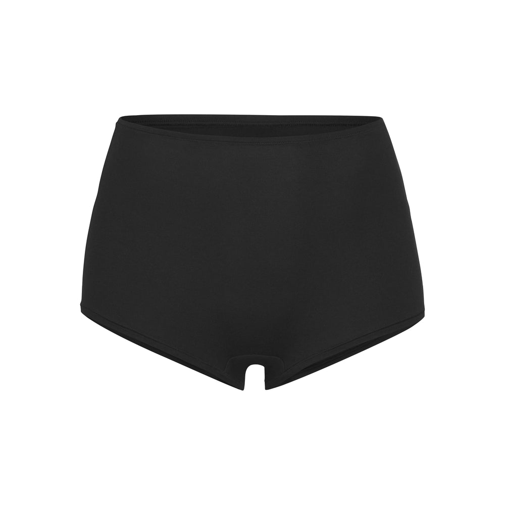 Skims COTTON JERSEY Boy Short Čierne | ETYL-95308