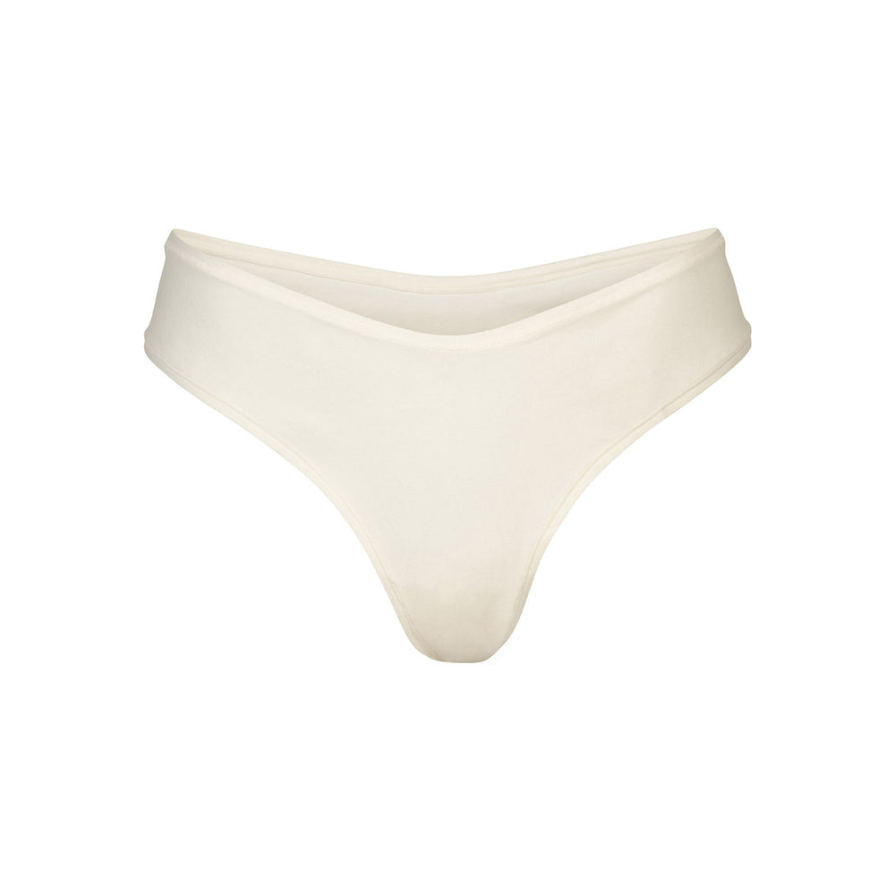Skims COTTON JERSEY DIPPED Thong Biele | LRKN-68109