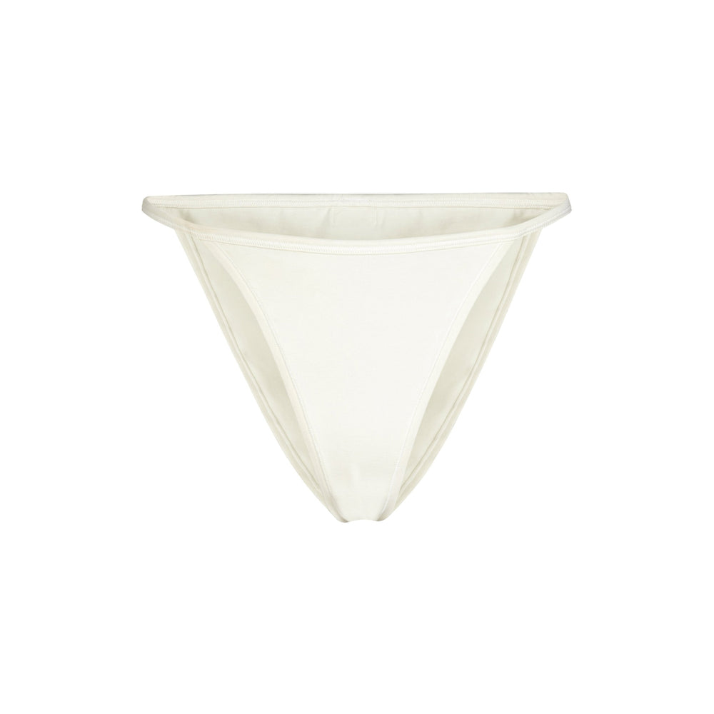 Skims COTTON JERSEY STRING Bikini Biele | NDMG-73286