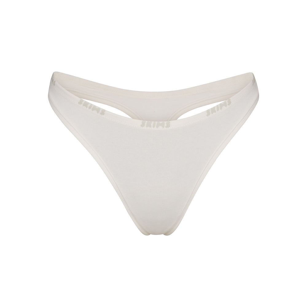 Skims COTTON LOGO DIPPED Thong Biele | IOCX-79564