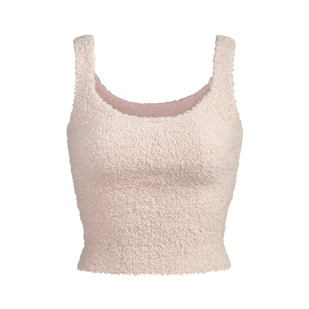 Skims COZY KNIT Tank Svetlo Ruzove | VFKX-41980