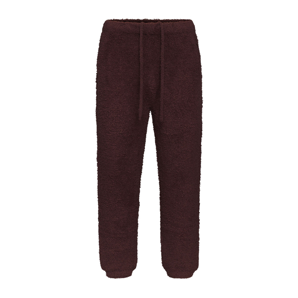 Skims COZY KNIT UNISEX Joggers Tmavo Červené | VSGP-73528