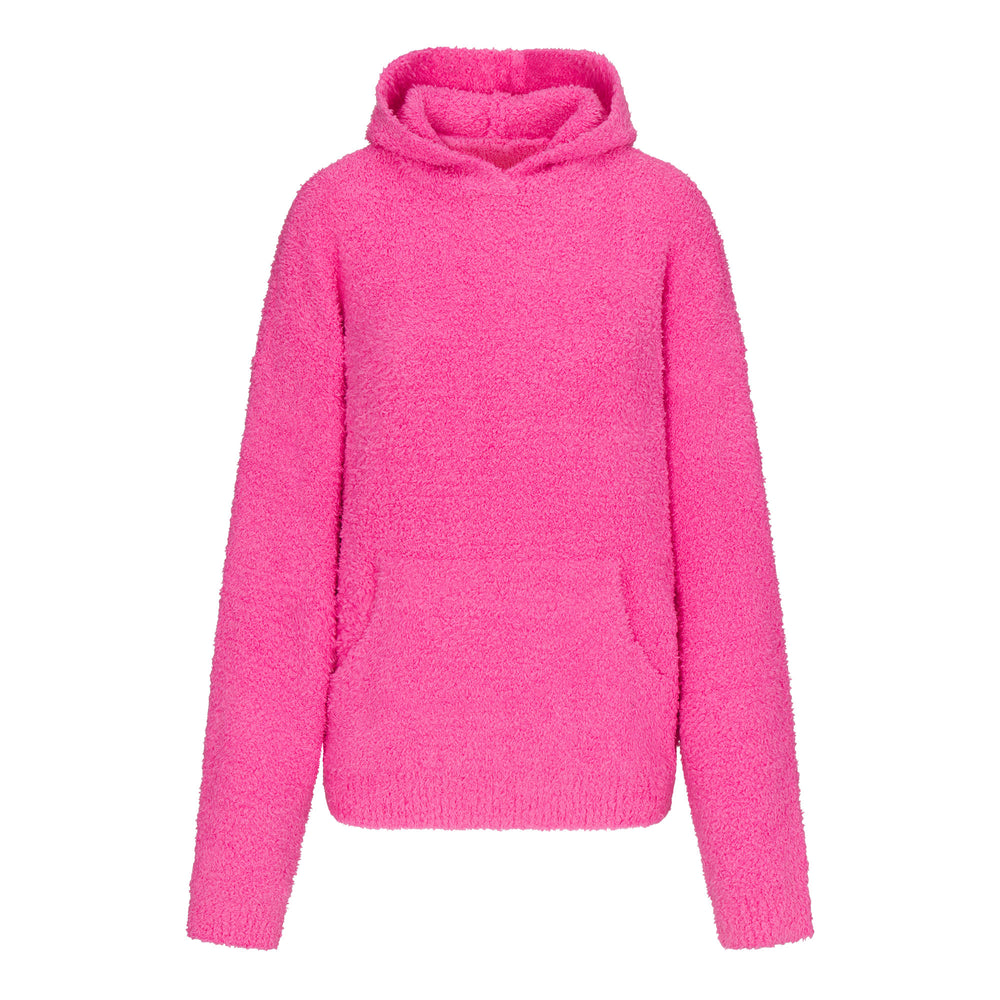 Skims COZY KNIT UNISEX Mikina s Kapucnou Ruzove | FAHL-21805