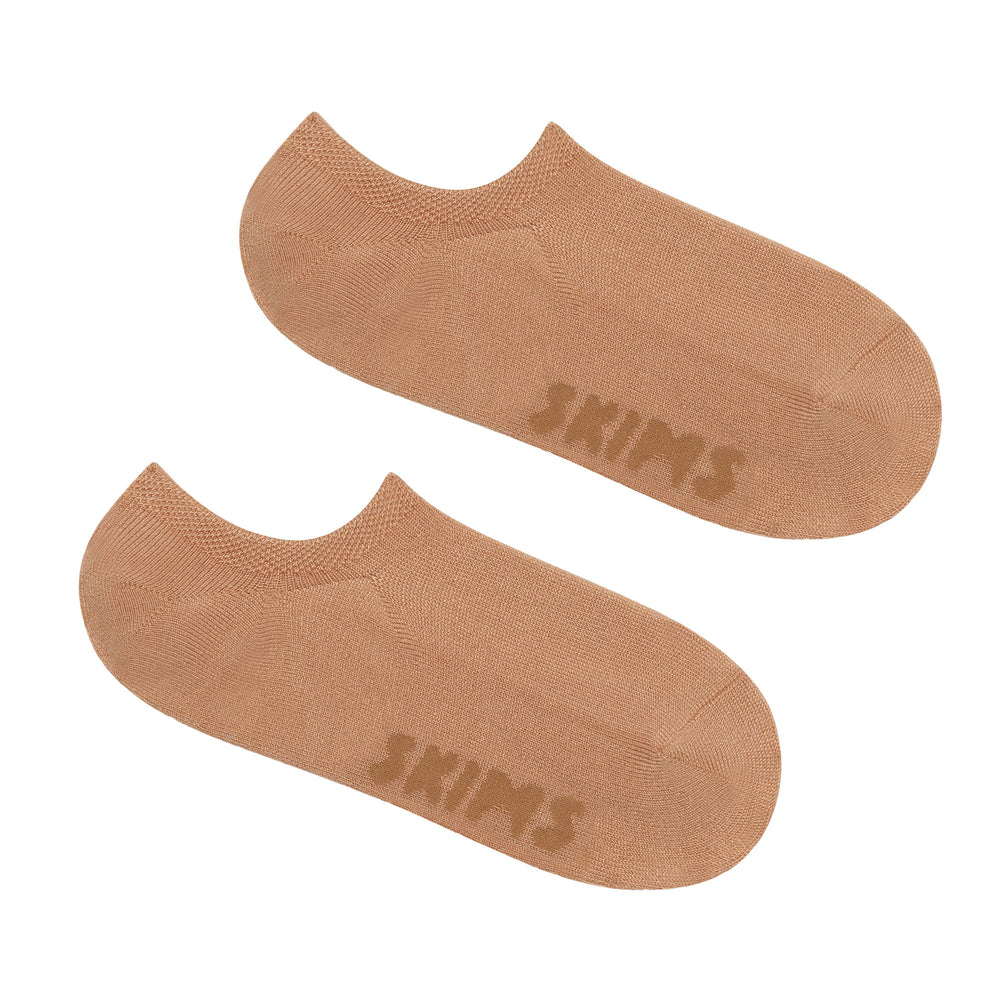 Skims EVERYDAY LOW RIB ANKLE Ponozky Béžové | QMDO-70419