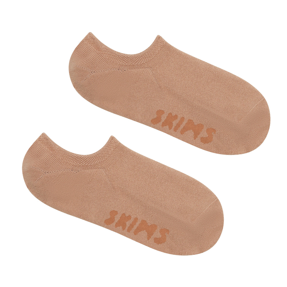 Skims EVERYDAY LOW RIB ANKLE Ponozky Béžové | TEYH-78036
