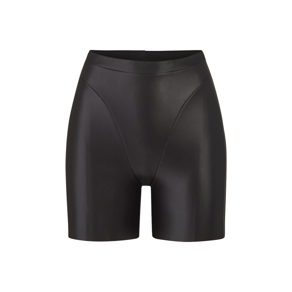 Skims FAUX LEATHER BIKER Kratasy Čierne | RMUK-64527