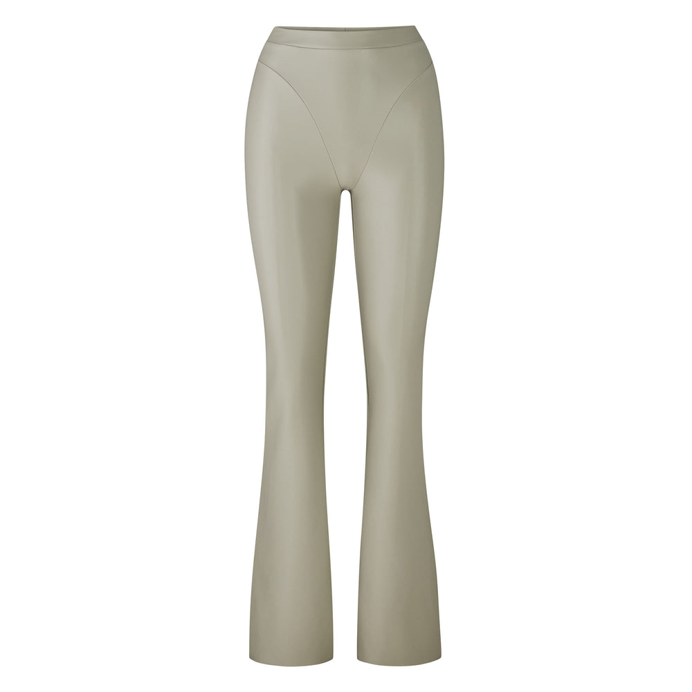 Skims FAUX LEATHER BOOT CUT Nohavice Biele | YILR-46102