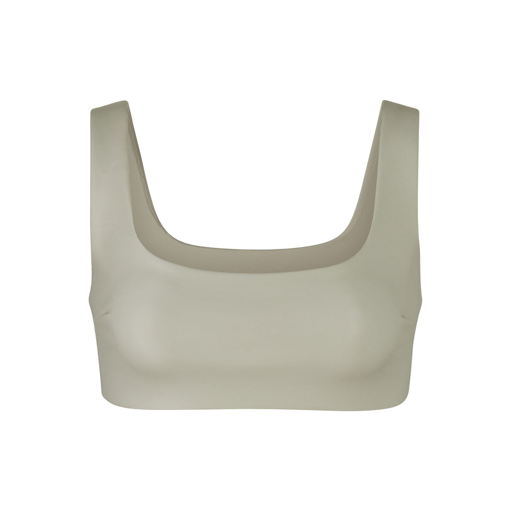 Skims FAUX LEATHER Bralette Biele | KJGT-34962
