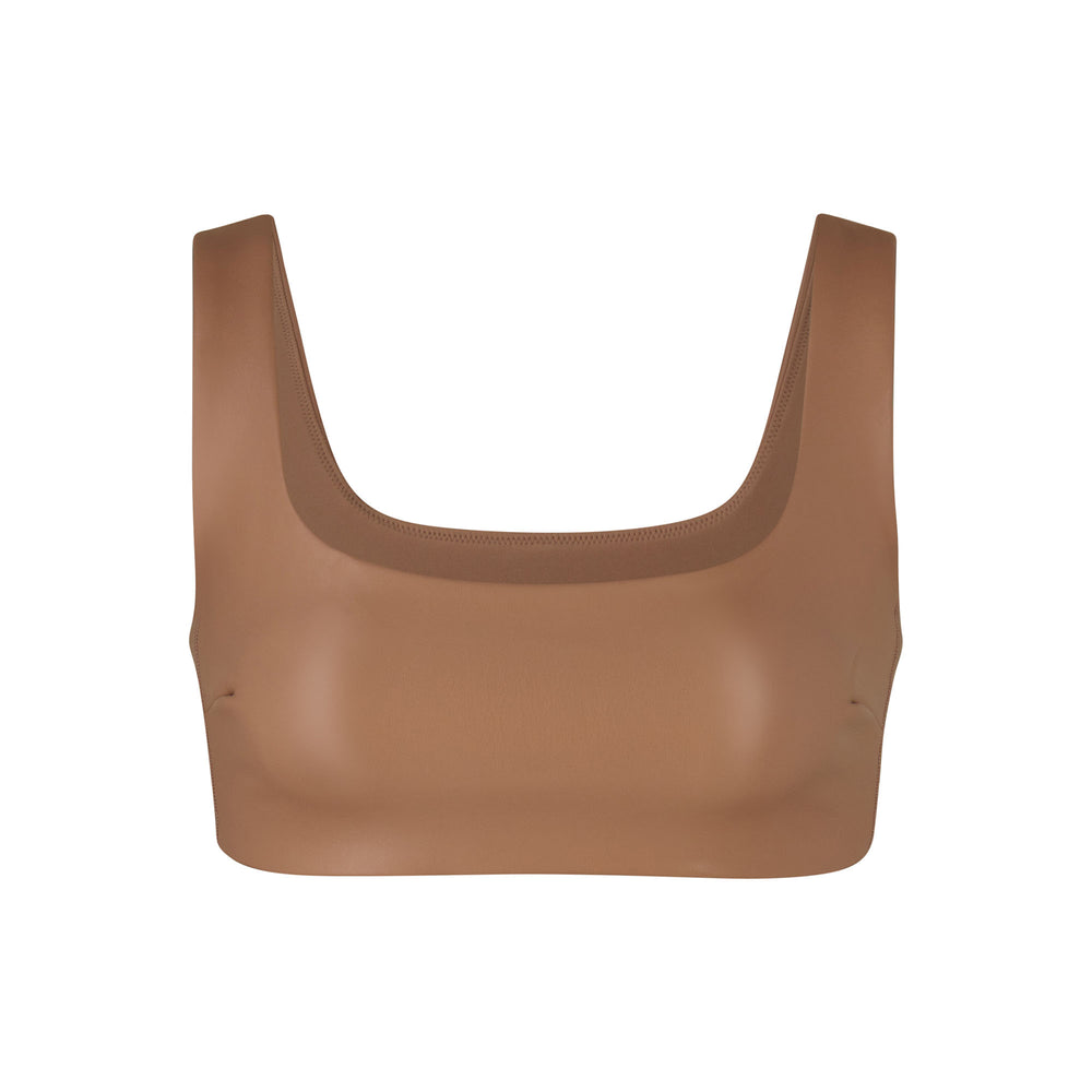 Skims FAUX LEATHER Bralette Marhule | DNLT-41972