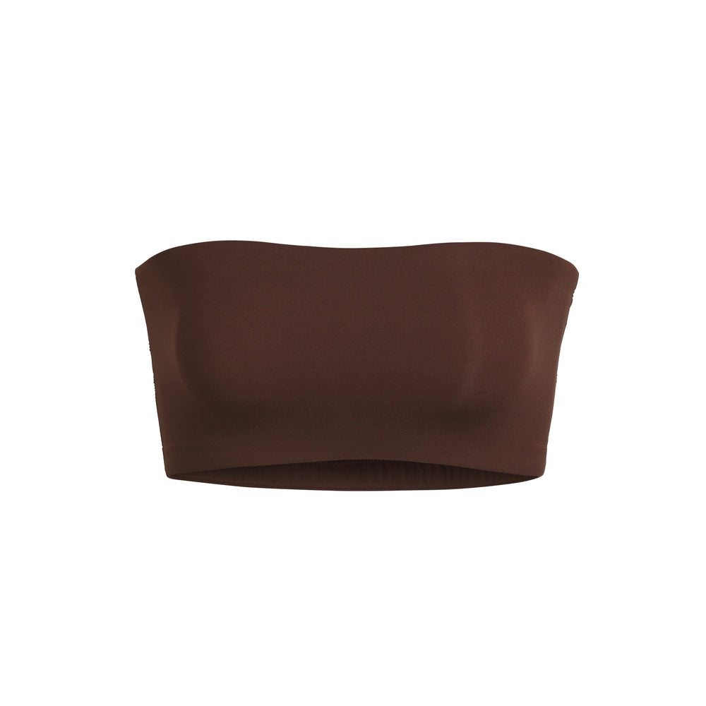 Skims FITS EVERYBODY Bandeau Bra Čokoláda | OUWM-58172