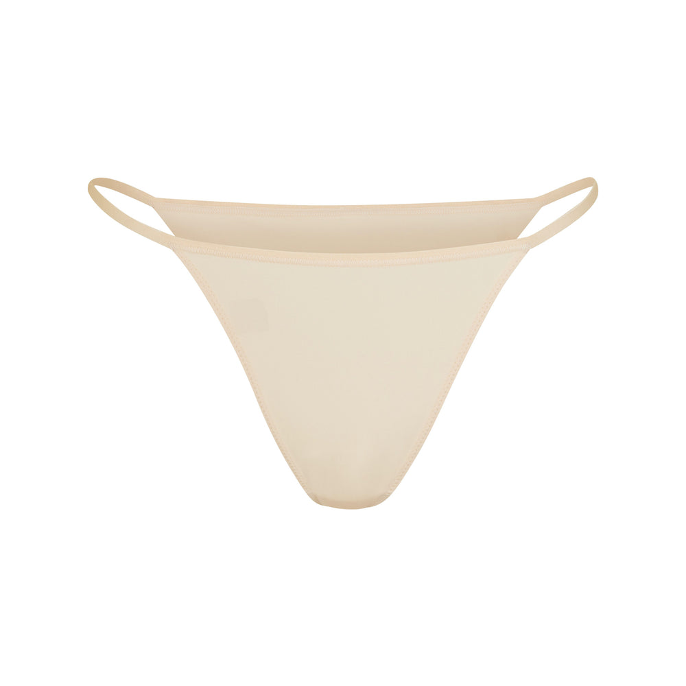 Skims FITS EVERYBODY CHEEKY STRING Bikini Hnede | BQXC-37186