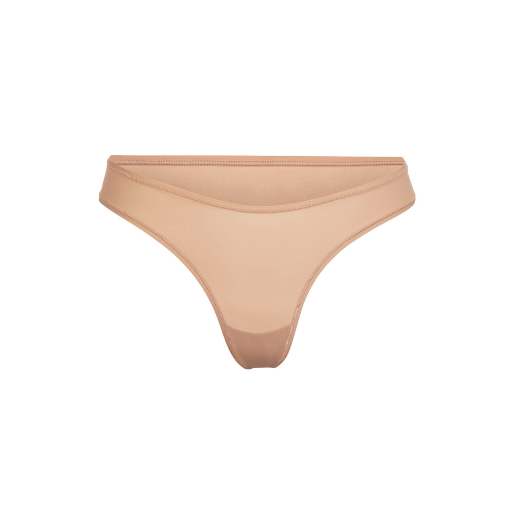 Skims FITS EVERYBODY DIPPED FRONT Thong Béžové | DSEF-76029