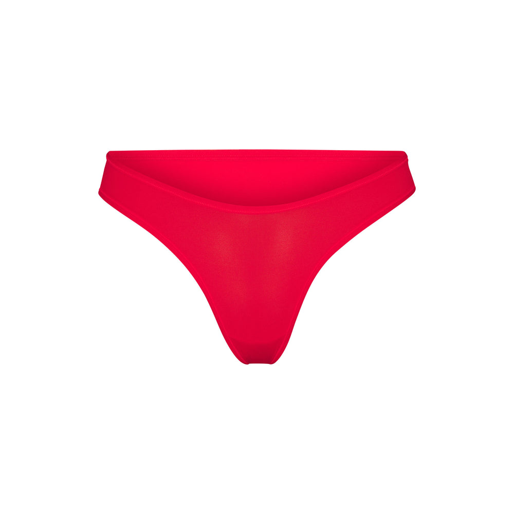 Skims FITS EVERYBODY DIPPED FRONT Thong Červené | NQPO-26518