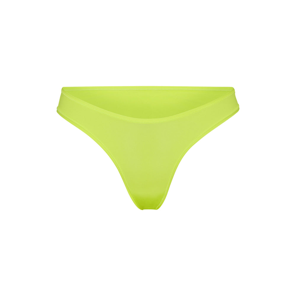 Skims FITS EVERYBODY DIPPED FRONT Thong Svetlo Zelene | PJIF-96072