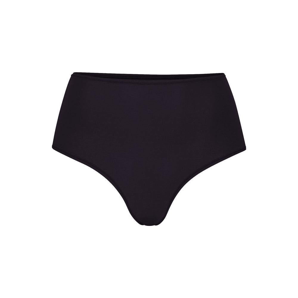 Skims FITS EVERYBODY HIGH WAISTED Thong Čierne | FGBM-16075