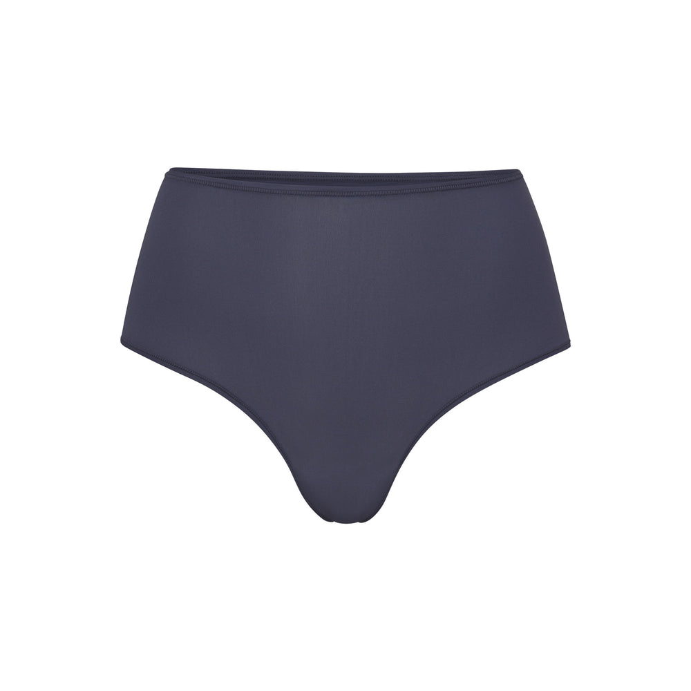 Skims FITS EVERYBODY HIGH WAISTED Thong Námornícka Modrá | PEFU-59634