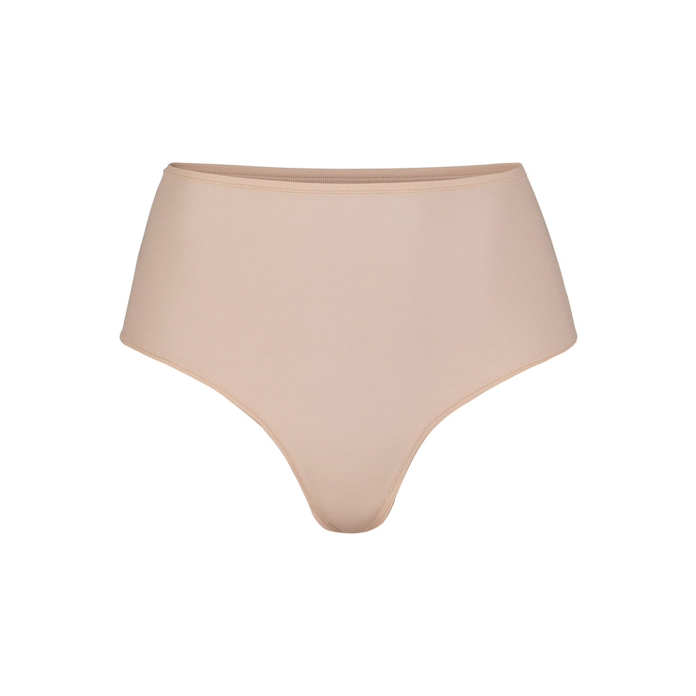 Skims FITS EVERYBODY HIGH WAISTED Thong Béžové | VJWC-63025