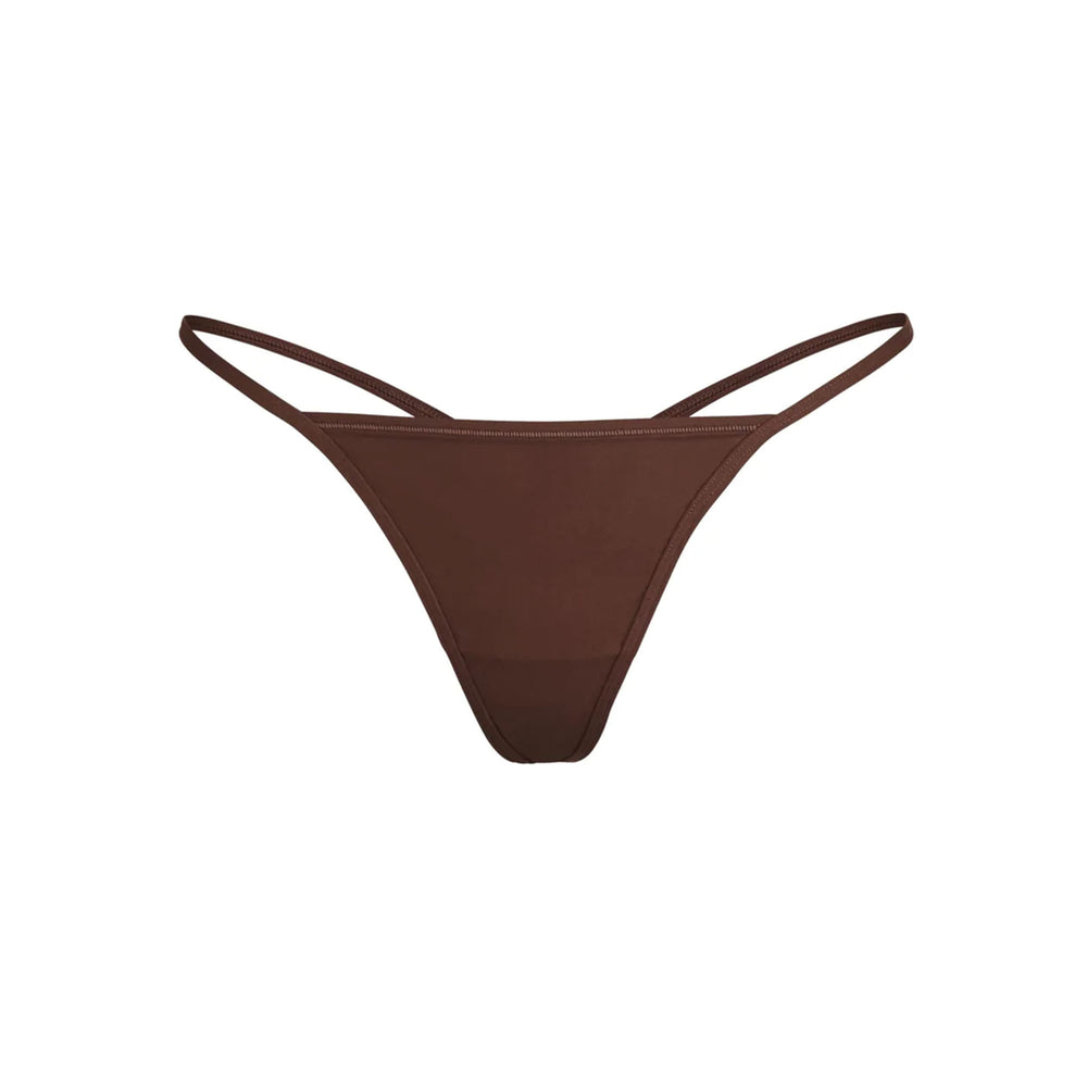 Skims FITS EVERYBODY T STRING Thong Čokoláda | XGHW-95410
