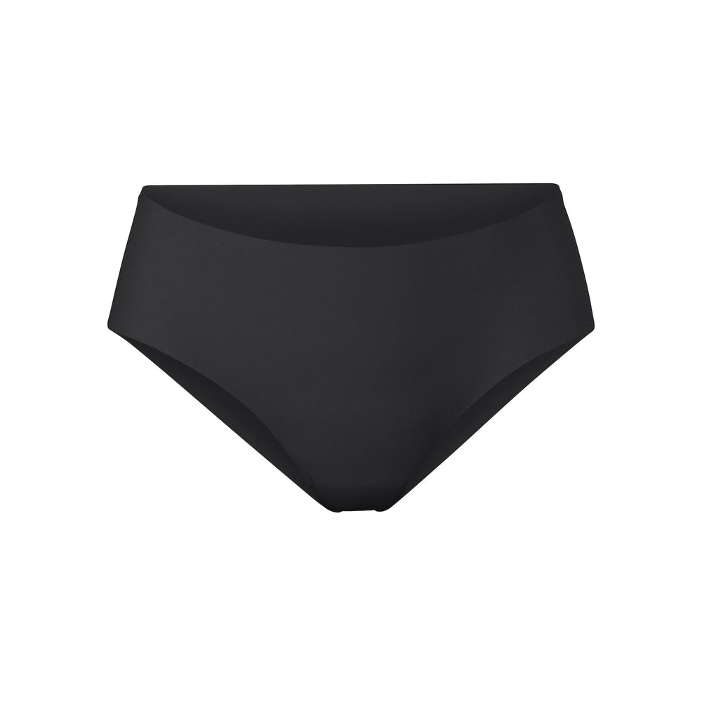 Skims FREE CUT MID WAIST Tanga Čierne | ZQHI-25187