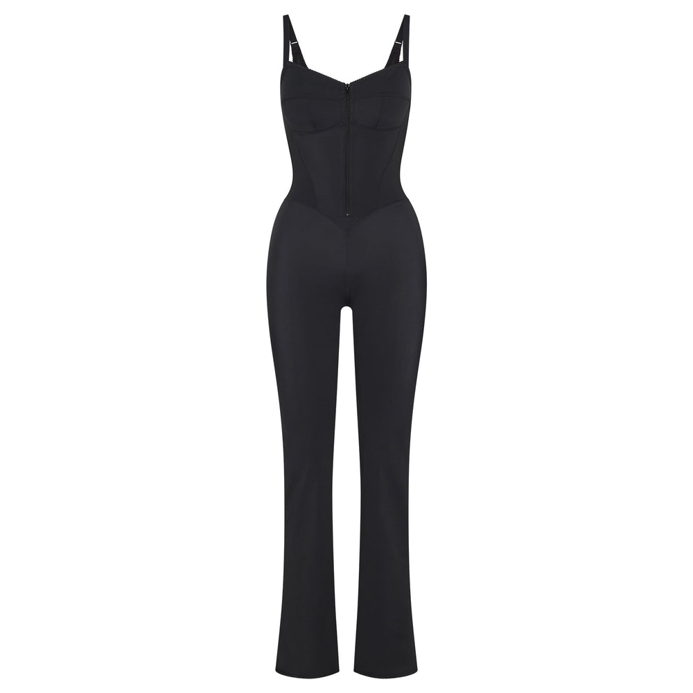 Skims GLAM Catsuit Čierne | TEOC-90487