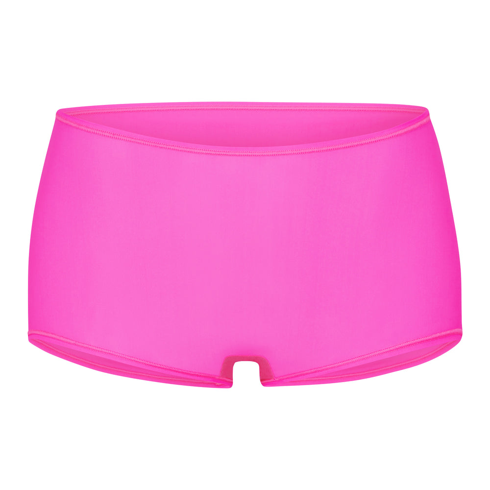 Skims JELLY SHEER Boy Short Ruzove | GJCZ-29371