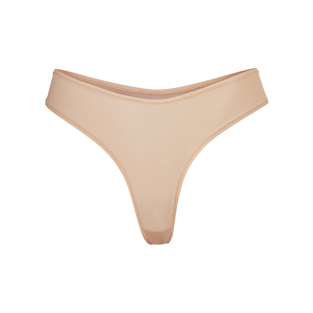 Skims JELLY SHEER DIPPED Thong Béžové | QMYW-02934