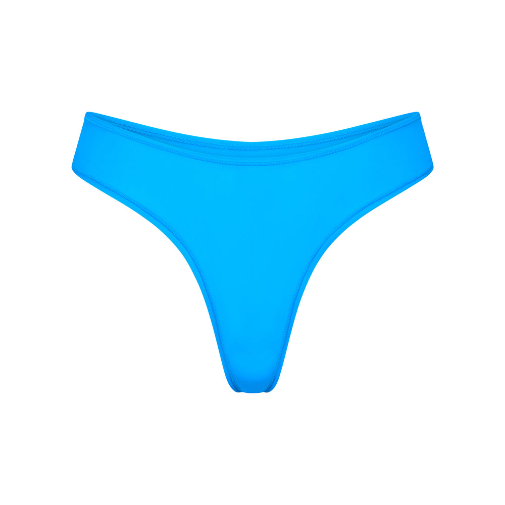 Skims JELLY SHEER DIPPED Thong Modre | GJOQ-54368
