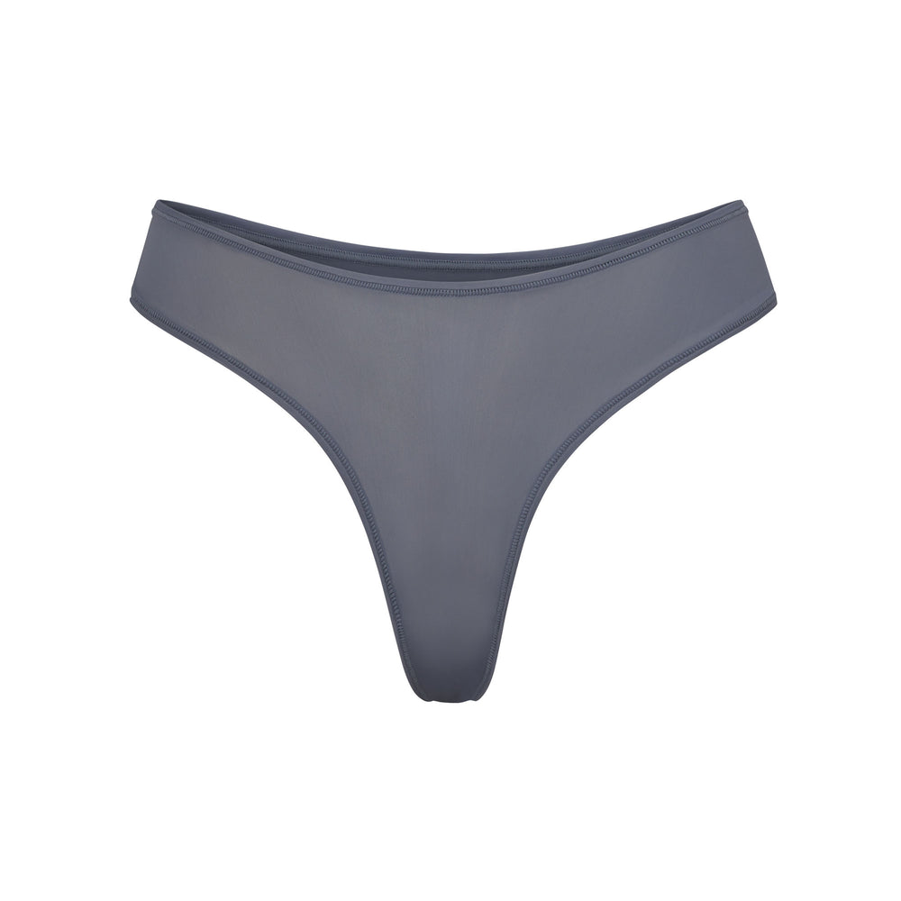 Skims JELLY SHEER DIPPED Thong Siva Modre | NPWF-76401