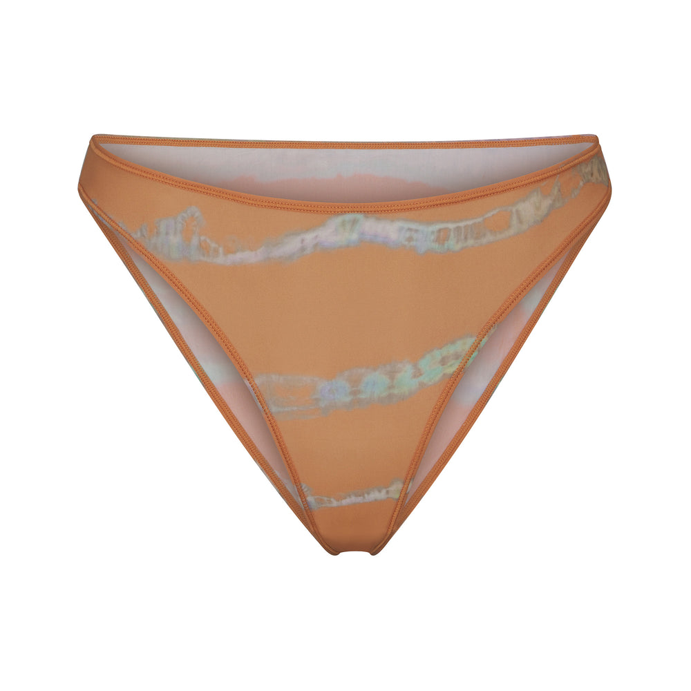 Skims JELLY SHEER HIGH CUT Bikini Hnede | TEYD-81762