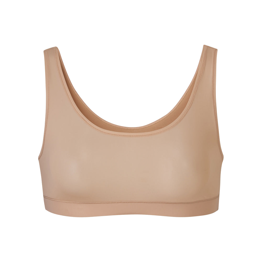 Skims JELLY SHEER SCOOP NECK Bralette Béžové | GOTI-64273