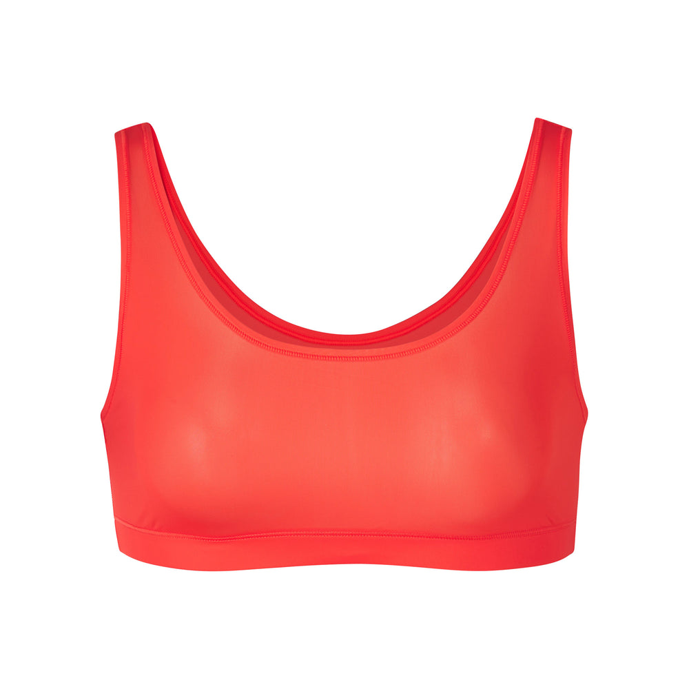 Skims JELLY SHEER SCOOP NECK Bralette Oranžové | ONBV-83542