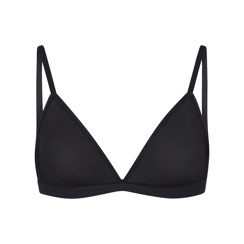 Skims JELLY SHEER SEAMED TRIANGLE Bralette Čierne | NJYU-83720